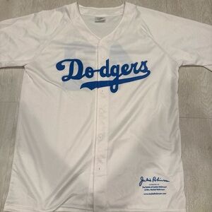 Los Angeles Dodgers Jackie Robinson 42 Promo Stadium Give Away Jersey SGA  XL